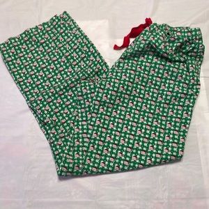 Vineyard Vines Christmas theme pajama pants. medium.